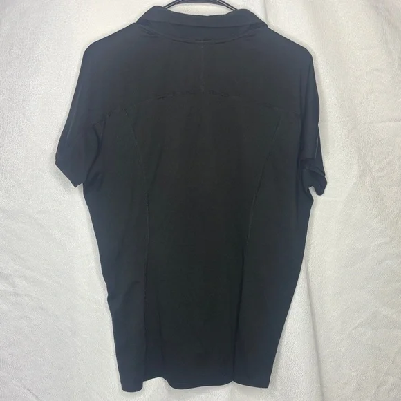 The North Face Womens Quarter Zip Athletic Top XL Black Short Sleeve - Picture 9 of 9